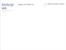 Tablet Screenshot of edinburghweb.com
